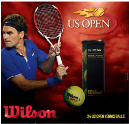 Wilson US Open Tennis Ball - 24 Pack