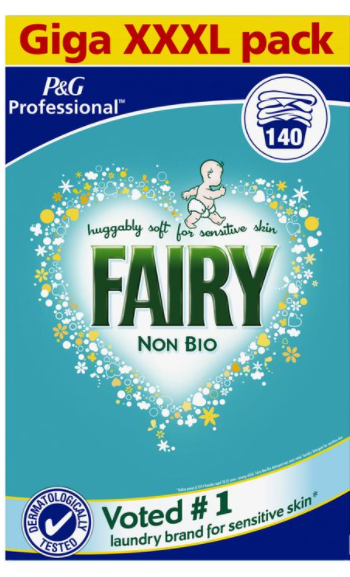 Fairy Non-Bio Washing Powder Pack of 140 Wash