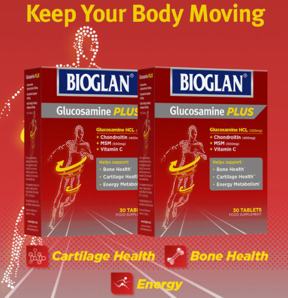 Bioglan Glucosamine Plus, 2 x 30 Capsules (1 Month Supply)