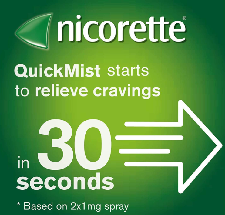 Nicorette QuickMist Duo Freshmint 2 x 1mg Mouth Spray