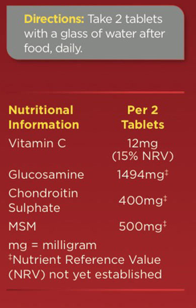 Bioglan Glucosamine Plus Pack of 2x30 Capsules (1 Month Supply)