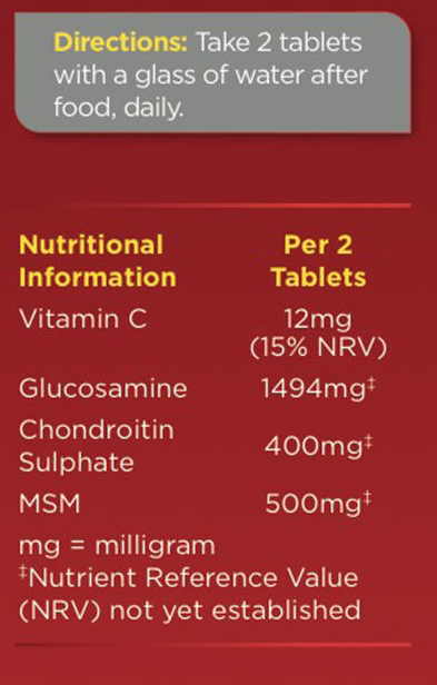 Bioglan Glucosamine Plus, 2 x 30 Capsules (1 Month Supply)