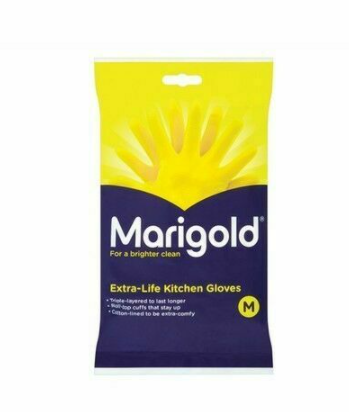 Marigold Extra Life Kitchen Gloves, Pack of 6 Medium