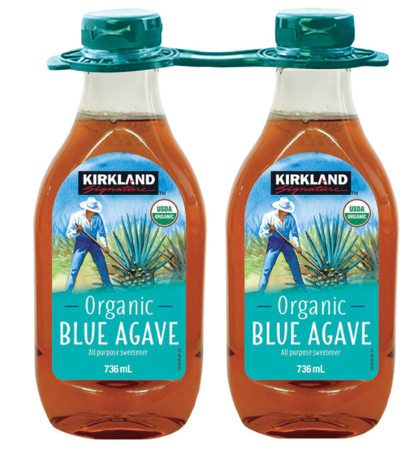 Kirkland Signature Organic Blue Agave Sweetener, 2 x 736ml