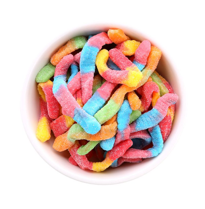 Fini fizzy worms 750g