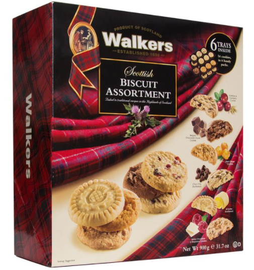 Walkers Scottish Biscuit Assortment, 900g