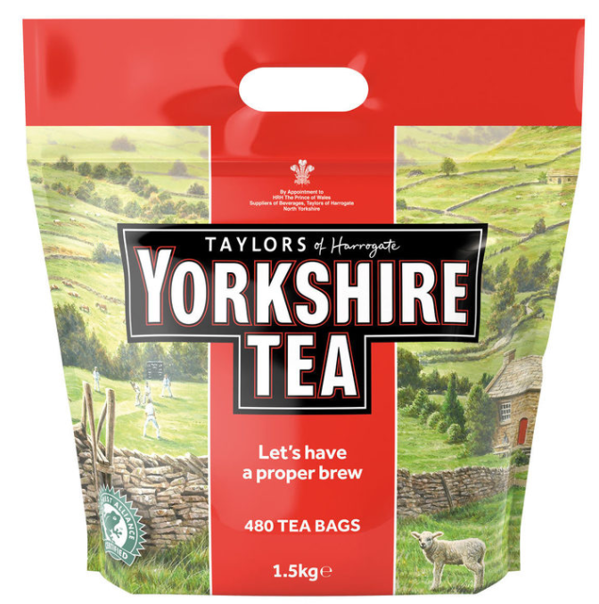 Yorkshire Tea Tea Bags, 480 Pack