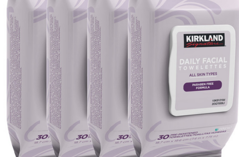 Kirkland Signature Daily Facial Towelettes, 150 Wipes
