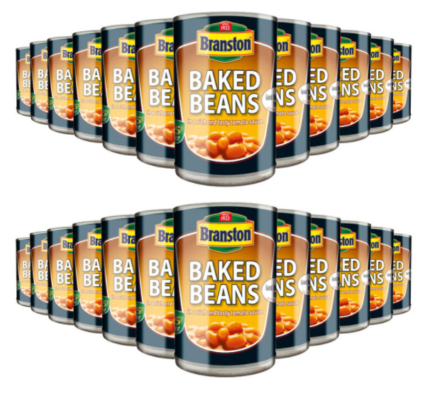 Branston Baked Beans in Tomato Sauce Pack of 24 x 410g