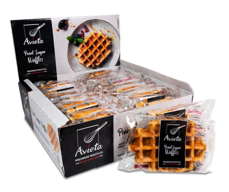 Avietas Premium Belgian Waffles 20 x 90g