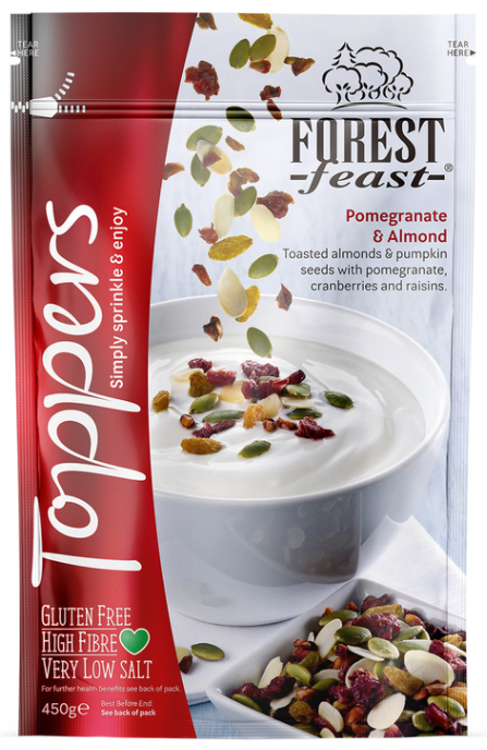 Forest Feast Pomegranate & Almond Topper, 450g
