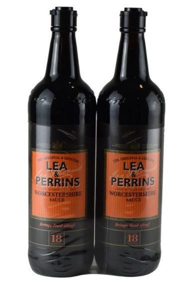 Lea & Perrins Worcestershire Sauce, 2 x 568ml