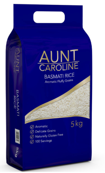 Aunt Caroline Basmati Rice, 5kg