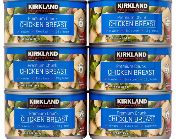 Kirkland Signature Premium Chunk Chicken Breast 6 x 354gm