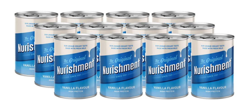 Nurishment The Original Vanilla Flavour 400g (Pack of 12)