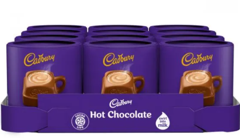 Cadbury Drinking Chocolate 12X250g