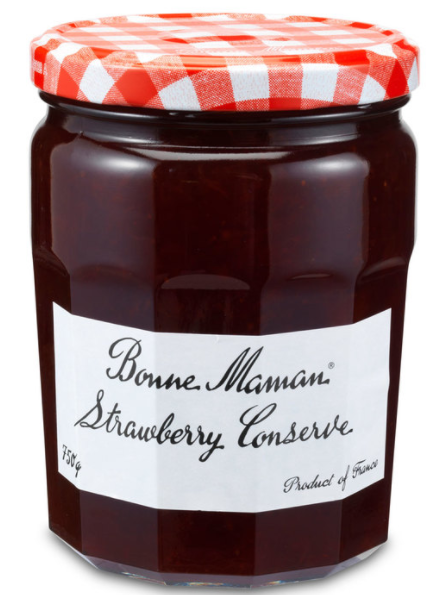 Bonne Maman Strawberry Preserves, 750g