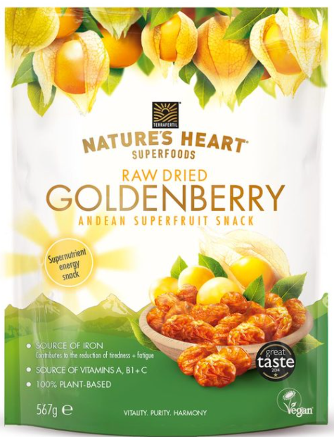 Nature's Heart Raw Dried Goldenberry, 567g