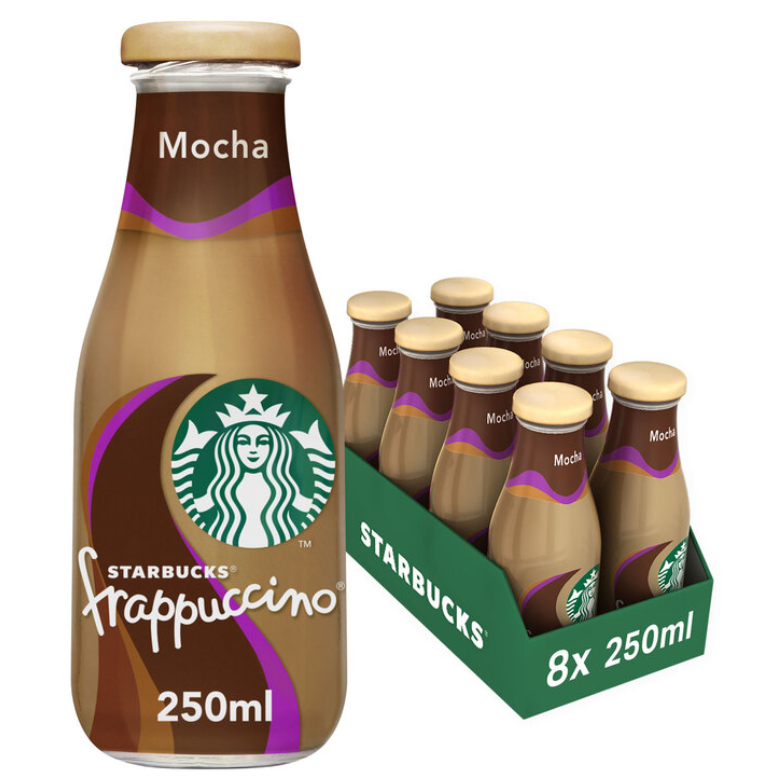 Starbucks Frappuccino Mocha, 8 x 250ml