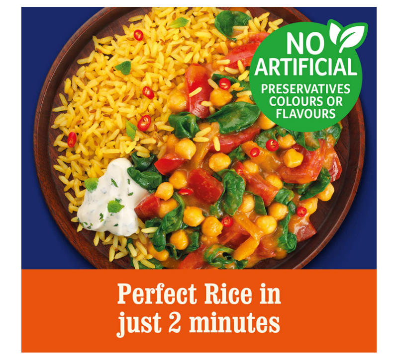 Uncle Ben's Vegetable Pilau Microwave Rice, 6 x 250g