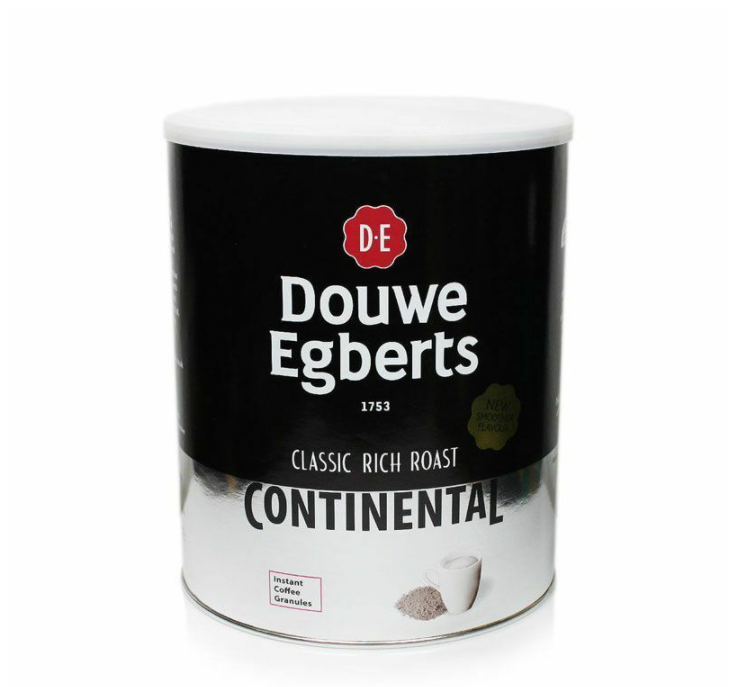 Douwe Egberts Continental Classic Rich Roast Instant Coffee Granules, 750g
