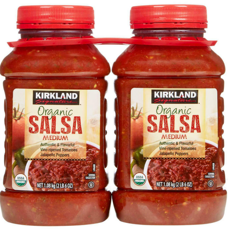 Kirkland Signature Organic Salsa Pack of 2x1.08kg