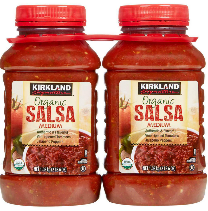 Kirkland Signature Organic Salsa, 2 x 1.08kg