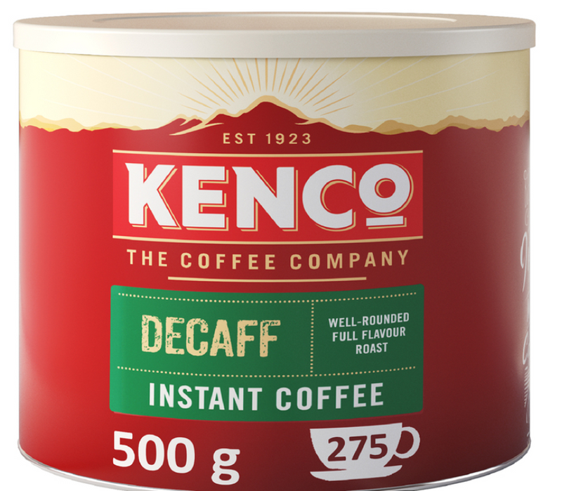 Kenco Decaffeinated Instant Coffee Granules, 500g