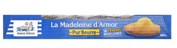 LaMadeleine D'Armor 18pc Soft Butter Fresh French Cake Bites