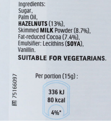 Nutella Hazelnut Spread, 2*1kg