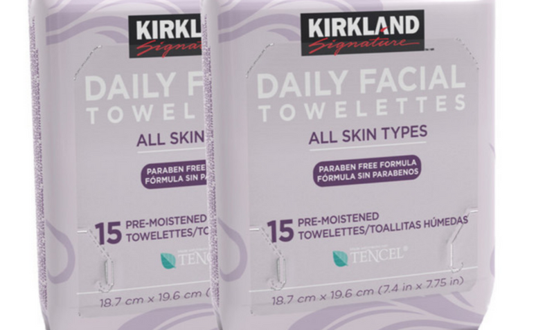 Kirkland Signature Daily Facial Towelettes, 150 Wipes