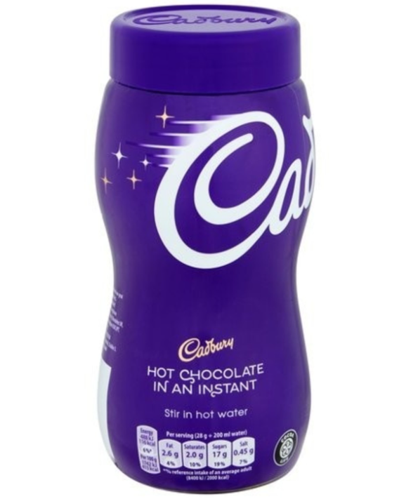 Cadbury Instant Hot Chocolate Cocoa Powder 300g x 6