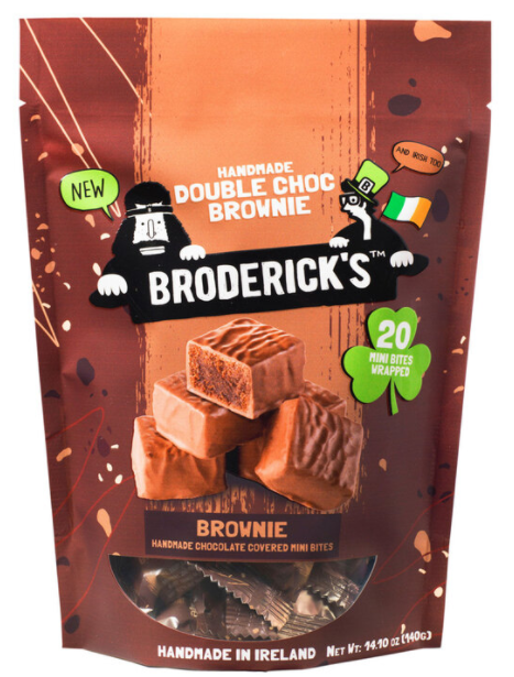Broderick's Double Choc Brownie Bites, 400g