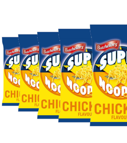Batchelors Super Noodles Chicken Flavour, 8 x 90g