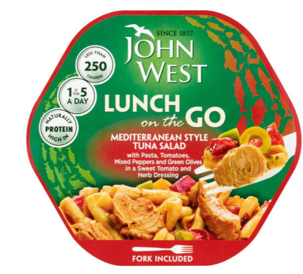 John West Lunch On The Go, 6 x 220g