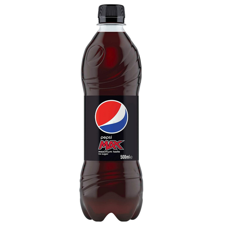 Pepsi Max Soft Drink 24 x 500ml Bottles