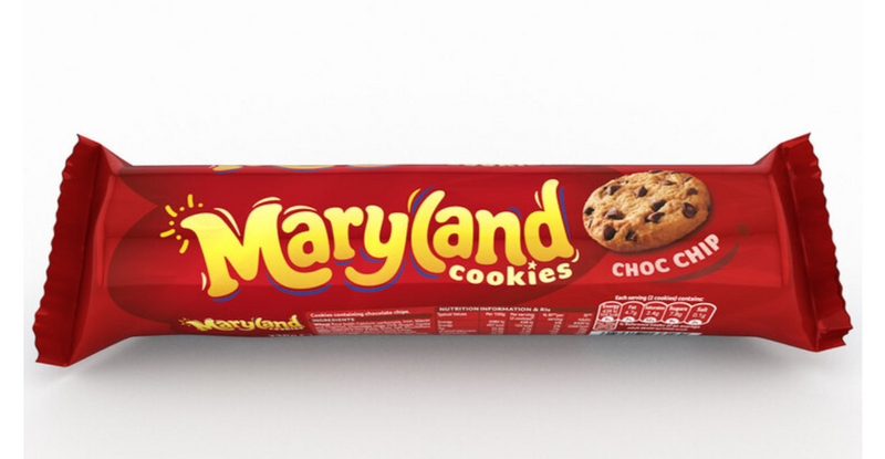 Maryland Cookies Mega Chocolate Chip Cookies Pack of 8 x 230g