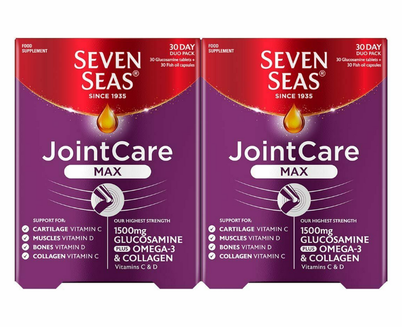 Seven Seas Joint Care Max, 2 x 60ct (2 Months Supply)