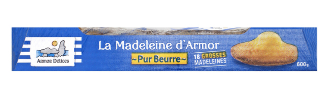 Armor Delices La Madeleine d'Armor Pack of 1 x 18