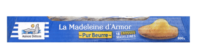Armor Delices La Madeleine d'Armor Pack of 18
