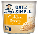 Quaker Oat So Simple Golden Syrup Porridge Pot Pack of 8 x 57g