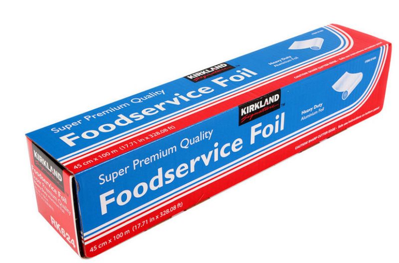 Kirkland Signature 45cm x 100m Heavy Duty Super Premium Quality Aluminium Foil