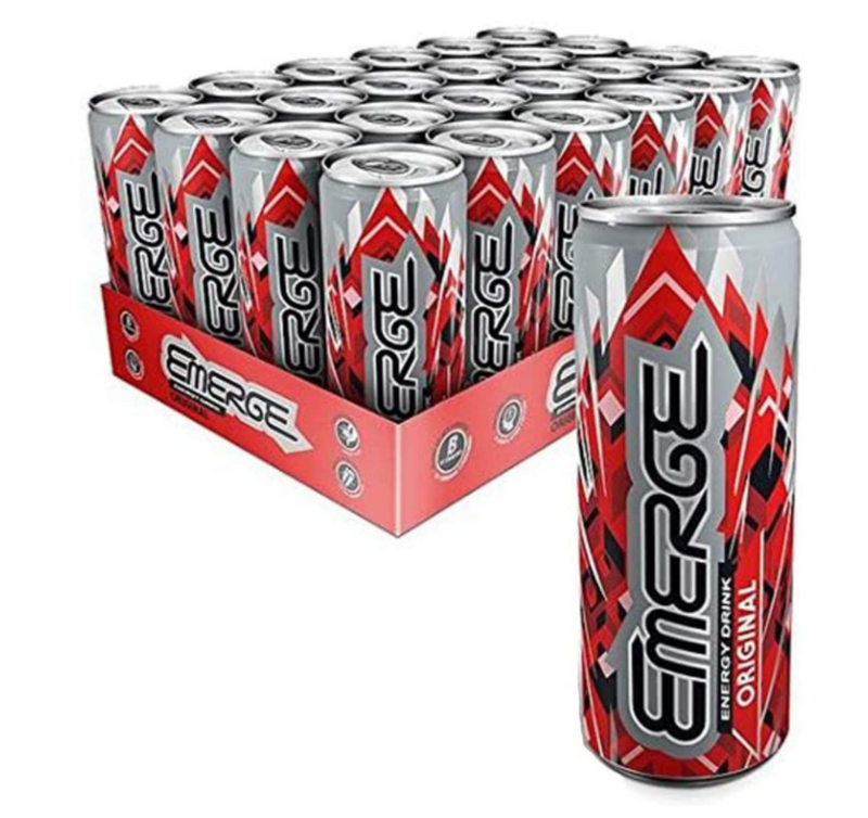 Emerge Energy Drink, 24 x 250ml Pack