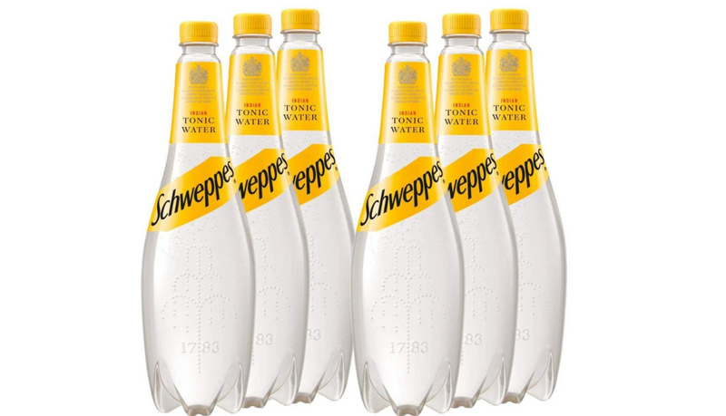 Schweppes Indian Tonic Water 1 Litre x Case of 6