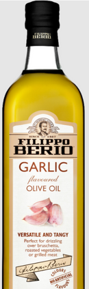Filippo Berio Garlic Flavoured Olive Oil, 1L