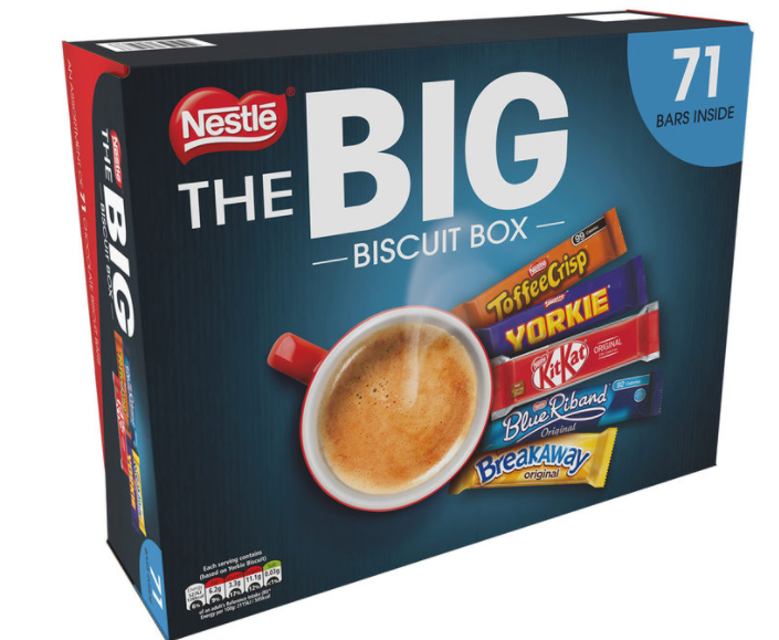 Nestle The Big Biscuit Box, 71 Bars