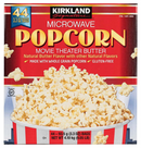 Kirkland Signature Microwave Popcorn Pack of 44 x 93g
