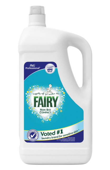 Fairy Non-Bio Laundry Liquid Pack of 130 Wash