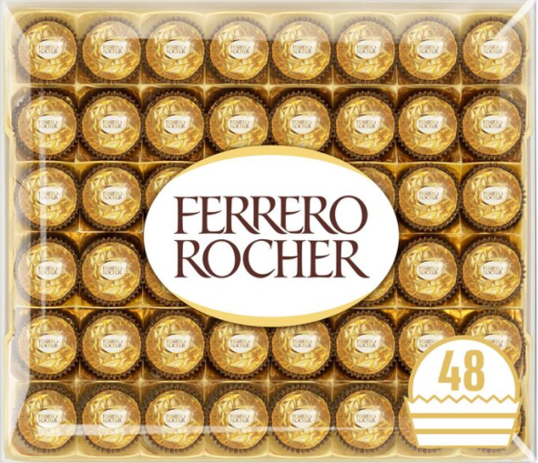 Ferrero Rocher 48 Piece Chocolate, 600g