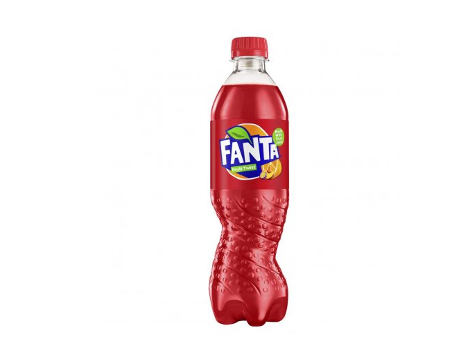 Fanta Fruit Twist Sparkling Natural Sweeteners Mixed Fruit Drink 12 x 500ml